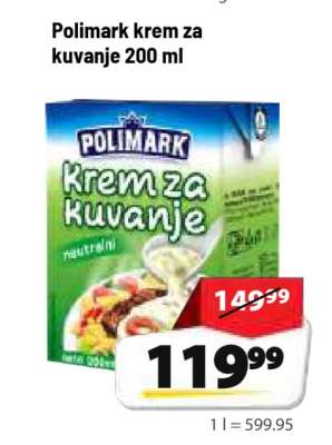 Polimark krem za kuvanje 200 ml
