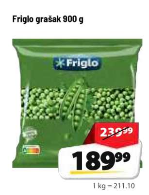 Friglo grašak 900 g