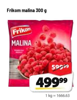 Frikom malina 300 g