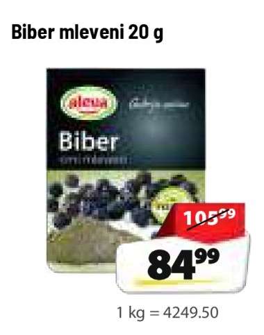 Biber mletý 20 g