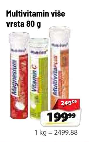 Multivitamin više vrsta 80 g