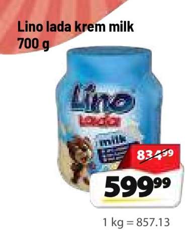 Lino lada krem milk 700 g