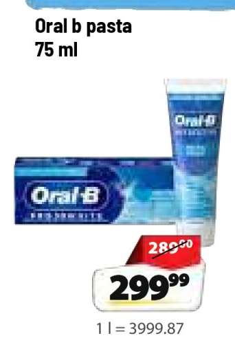 Oral B pasta