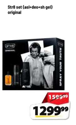 Str8 set (asl+deo+sh gel) original