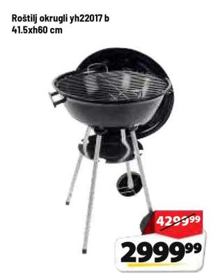 Roštilj okrugli yh22017 b