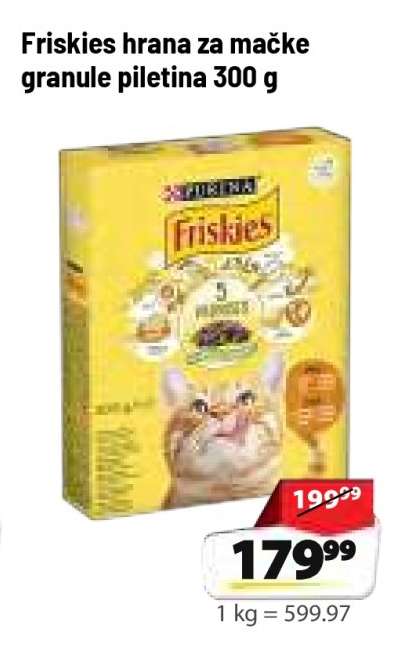 Friskies hrana za mačke granule piletina 300 g