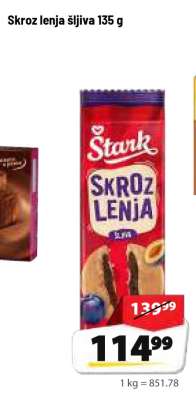 Skroz Lenja šljiva 135 g