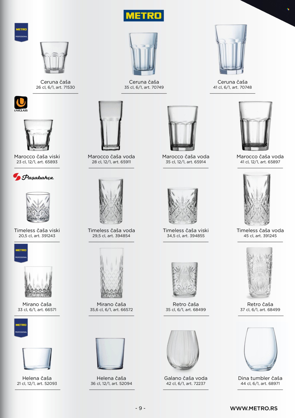 Metro katalog . Stranica 9