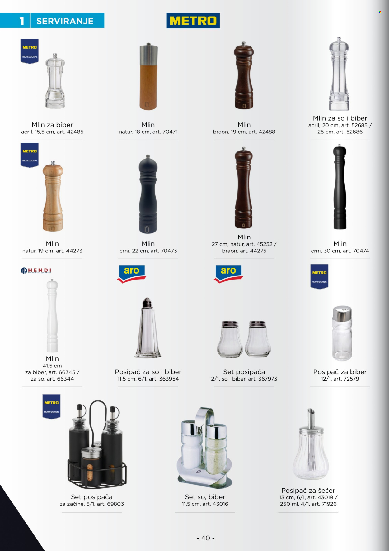 Metro katalog . Stranica 40