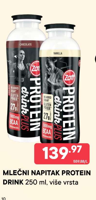 MLEČNI NAPITAK PROTEIN DRINK