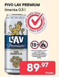 Pivo lav premium