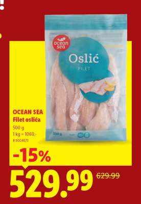 OCEAN SEA Filet osliča