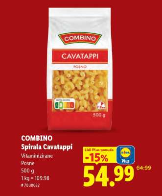 COMBINO Spirala Cavatappi