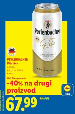 Perlenbacher Pils pivo