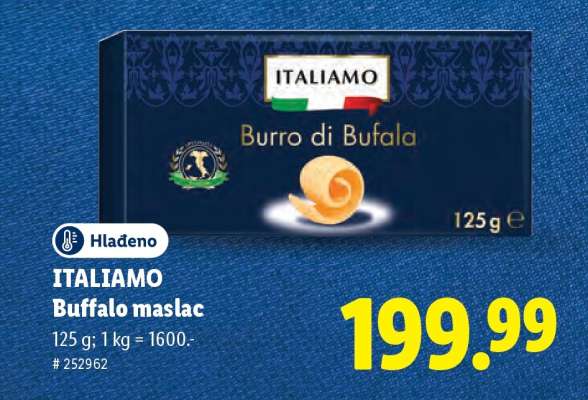 Italiamo Buffalo maslac