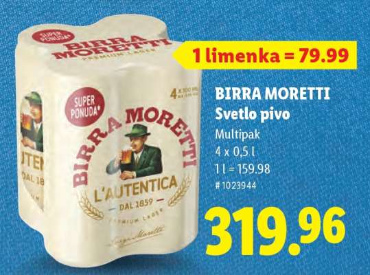 birra moretti