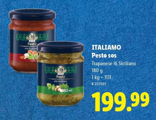 Italiamo Pesto sos