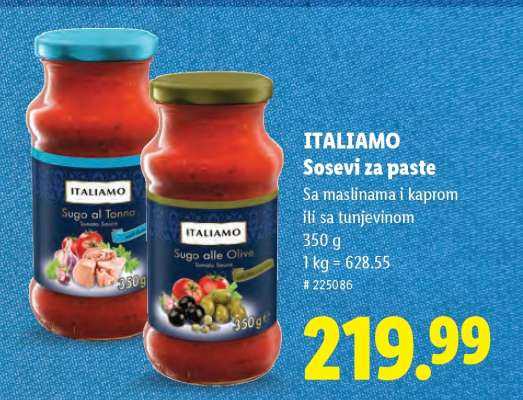 Italiamo Sosevi za paste