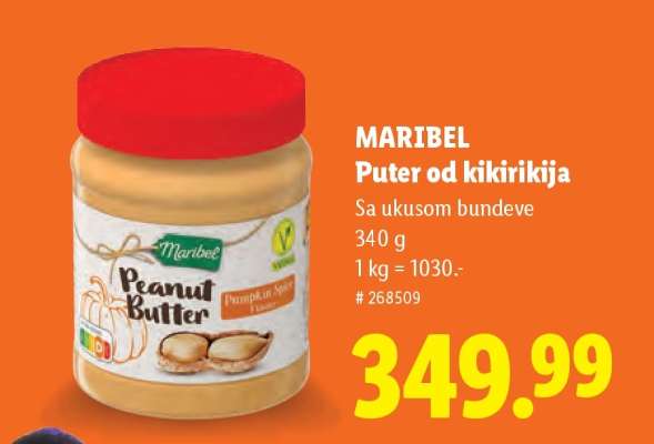 MARIBEL Puter od kikirikija
