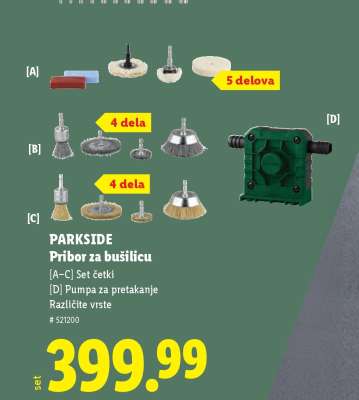 PARKSIDE Pribor za bušilicu