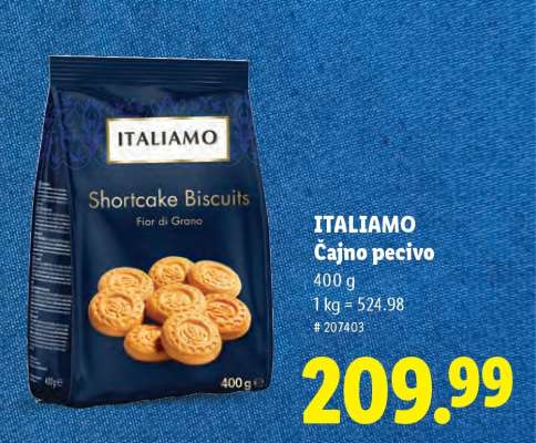Italiamo Čajno pecivo