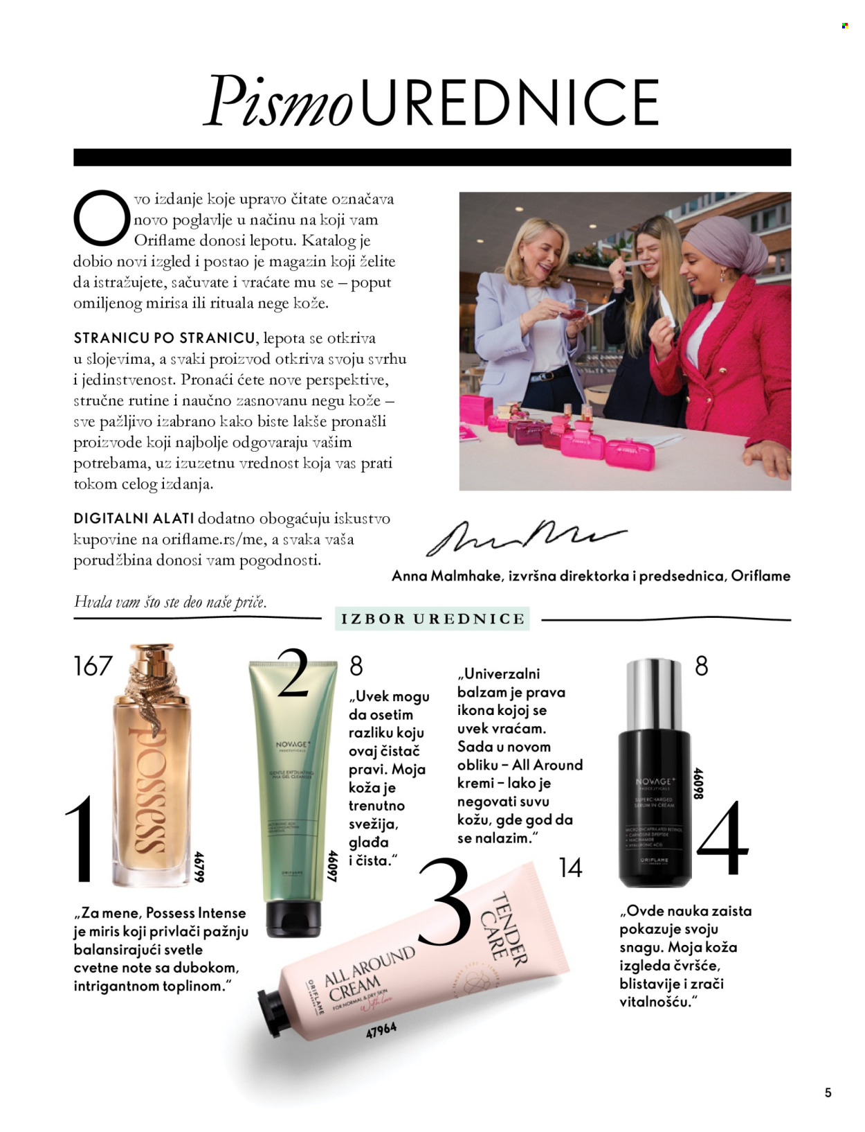 Oriflame katalog  - 07.10.2026 - 17.11.2026. Stranica 5