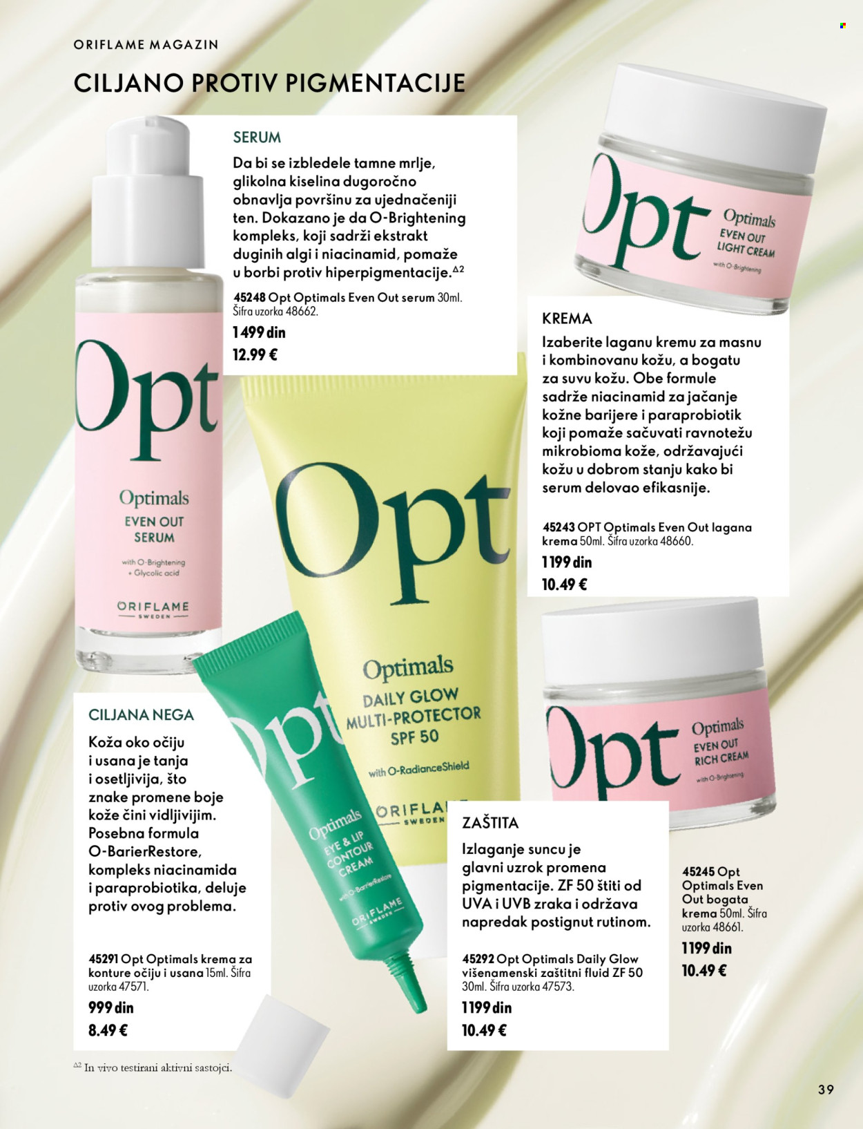 Oriflame katalog  - 07.10.2026 - 17.11.2026. Stranica 39