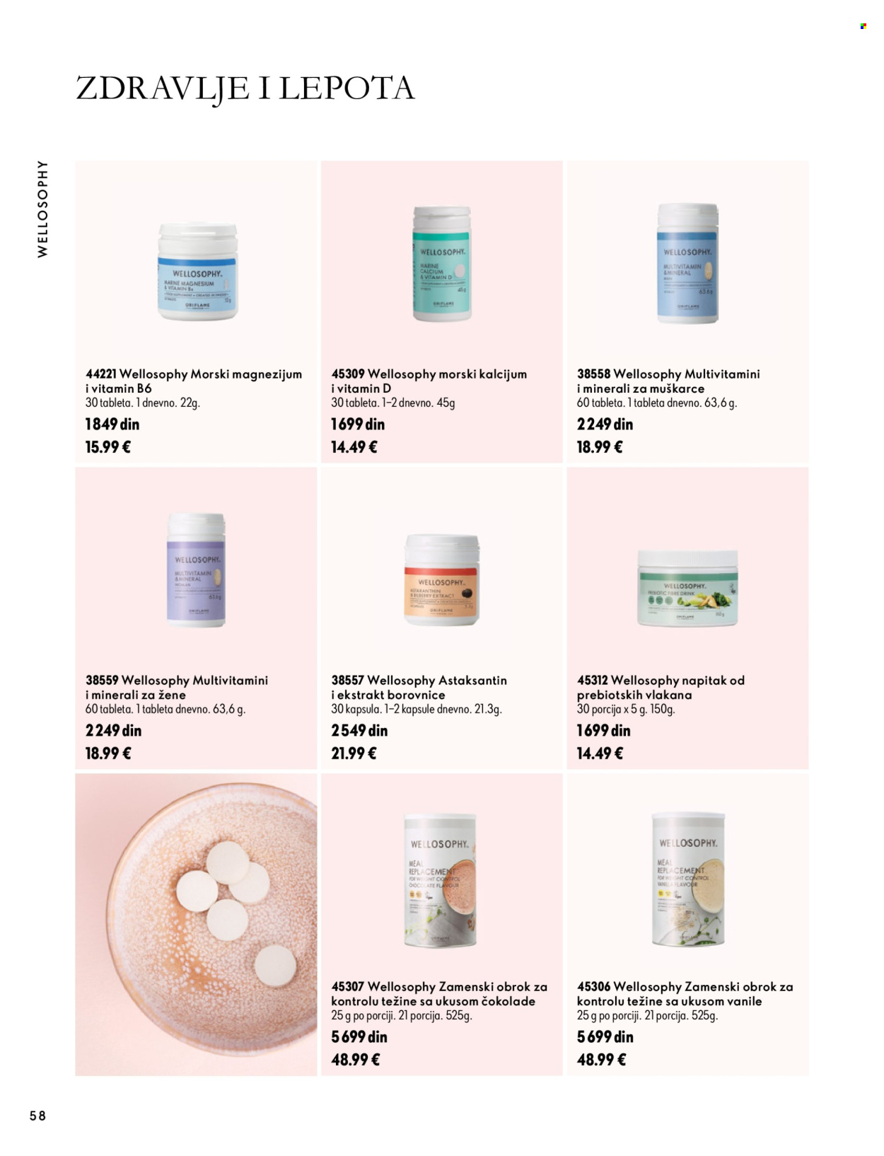 Oriflame katalog  - 07.10.2026 - 17.11.2026. Stranica 58