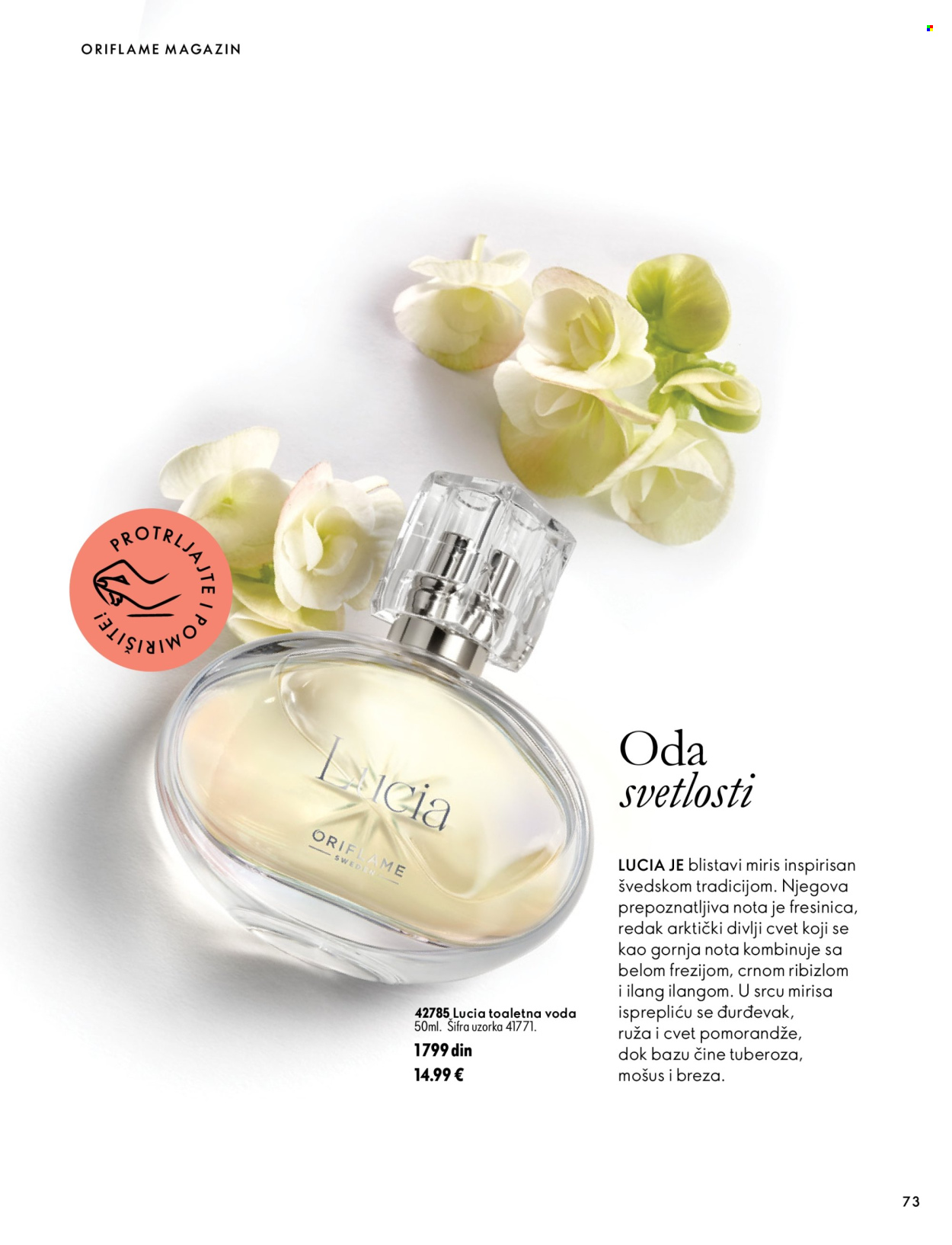 Oriflame katalog  - 07.10.2026 - 17.11.2026. Stranica 73