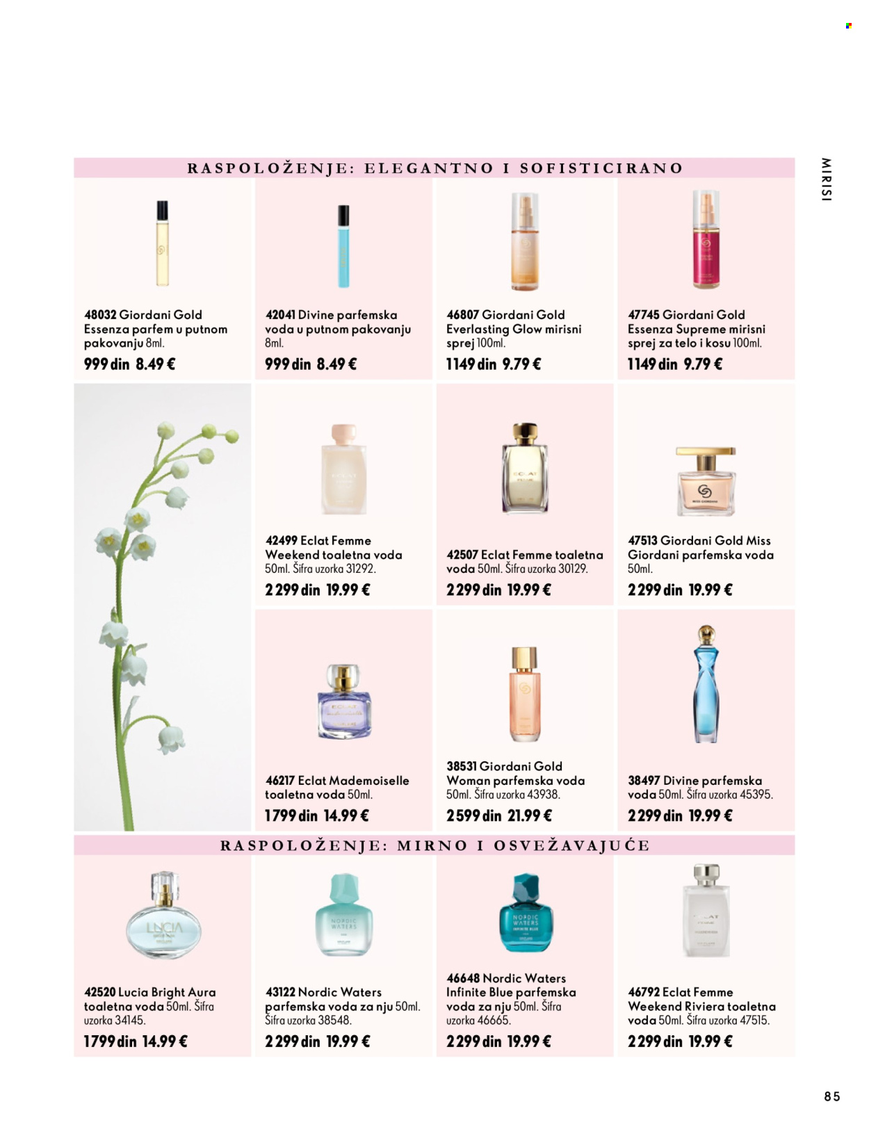 Oriflame katalog  - 07.10.2026 - 17.11.2026. Stranica 85