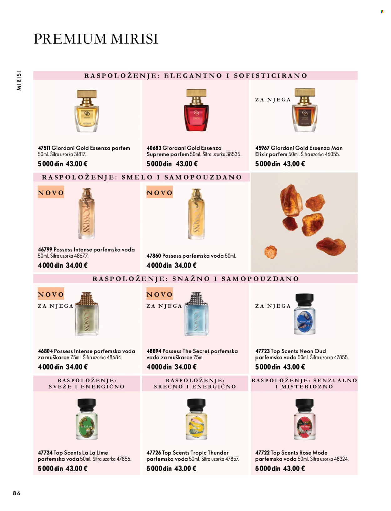 Oriflame katalog  - 07.10.2026 - 17.11.2026. Stranica 86