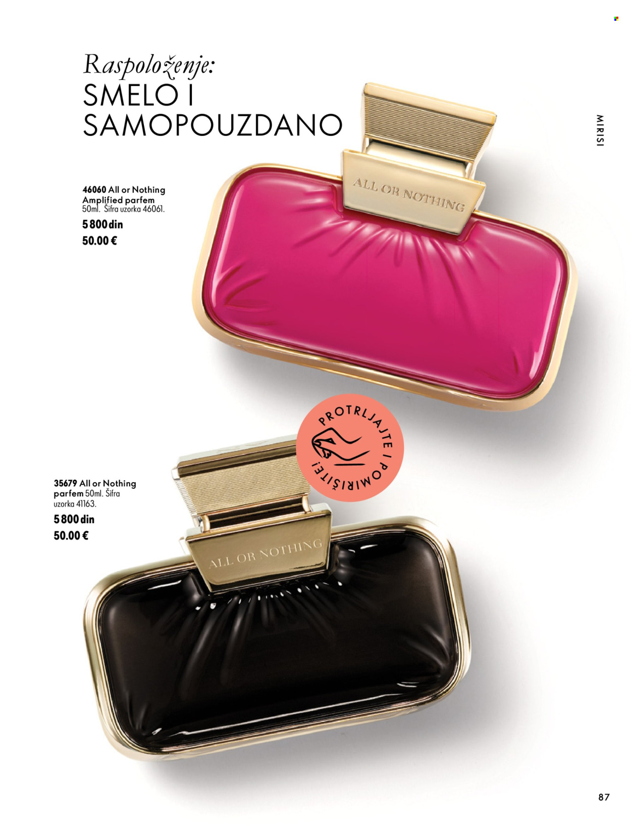 Oriflame katalog  - 07.10.2026 - 17.11.2026. Stranica 87