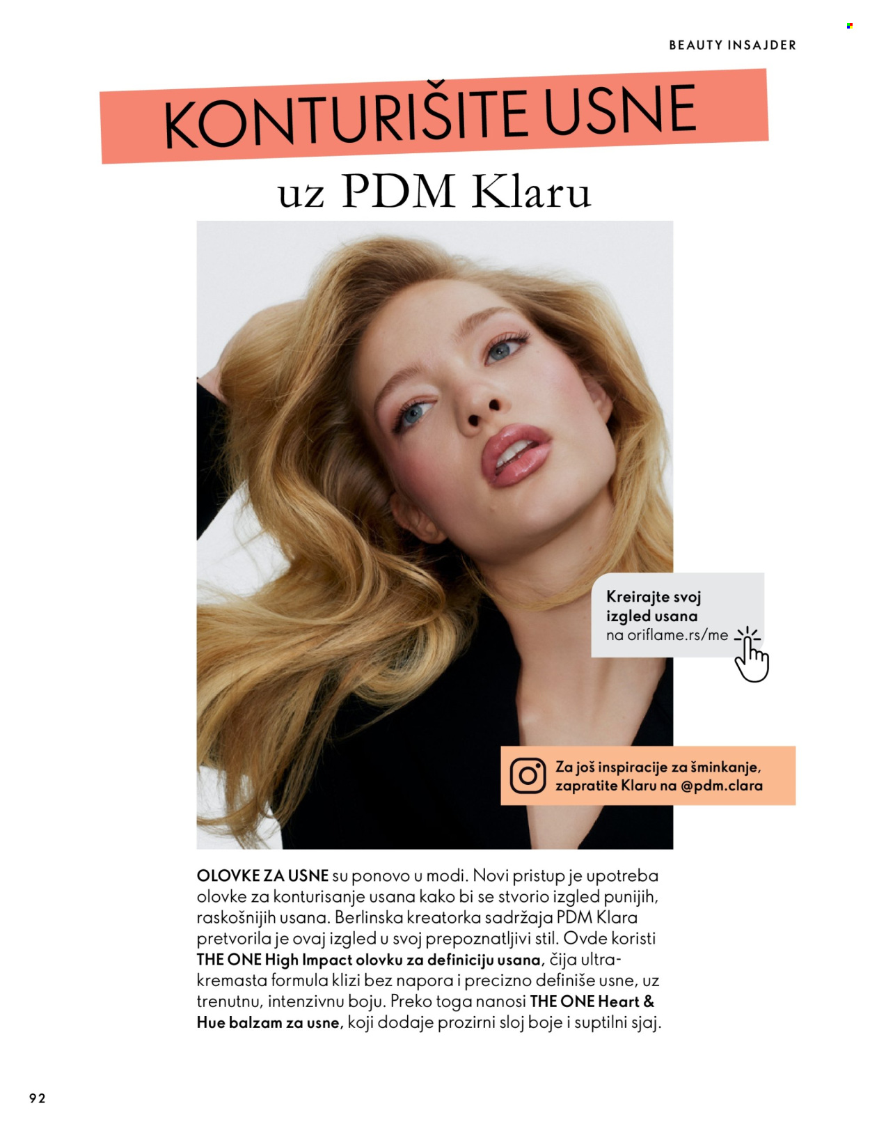 Oriflame katalog  - 07.10.2026 - 17.11.2026. Stranica 92