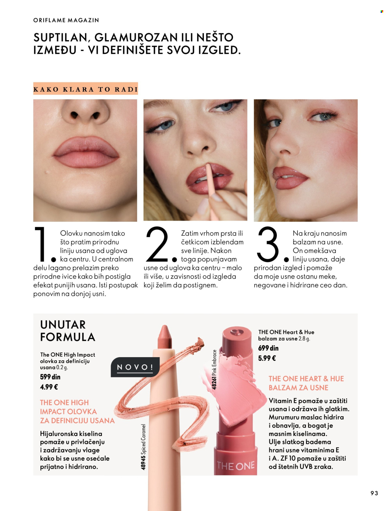 Oriflame katalog  - 07.10.2026 - 17.11.2026. Stranica 93