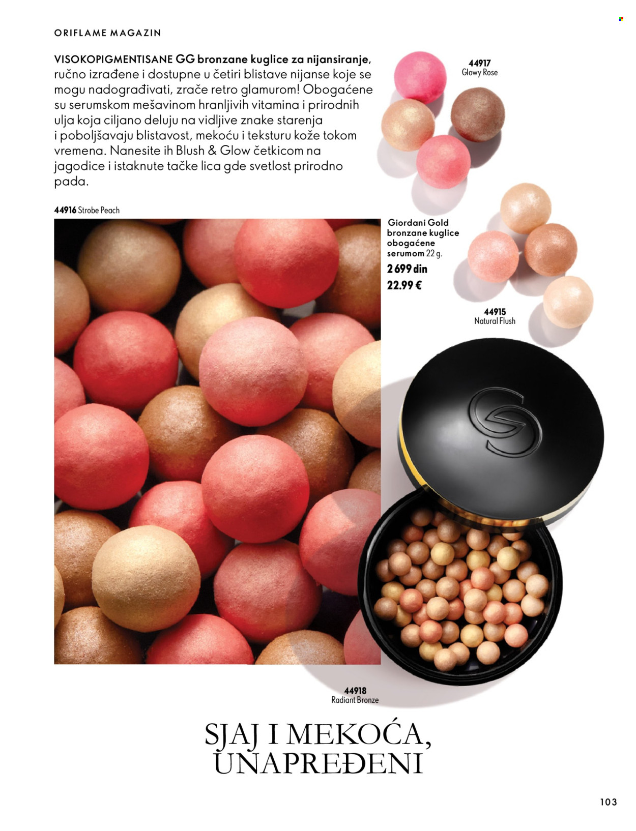 Oriflame katalog  - 07.10.2026 - 17.11.2026. Stranica 103