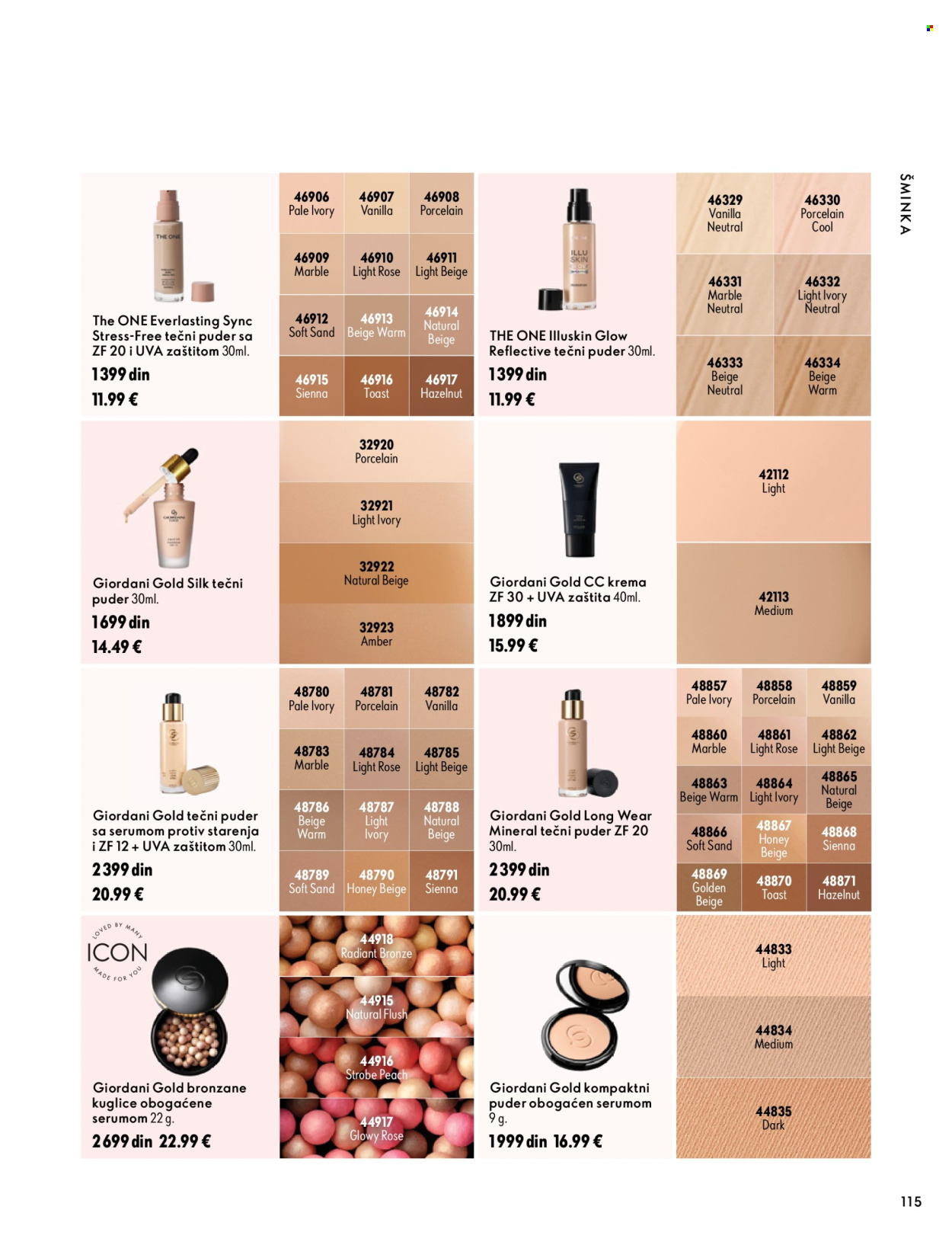Oriflame katalog  - 07.10.2026 - 17.11.2026. Stranica 115