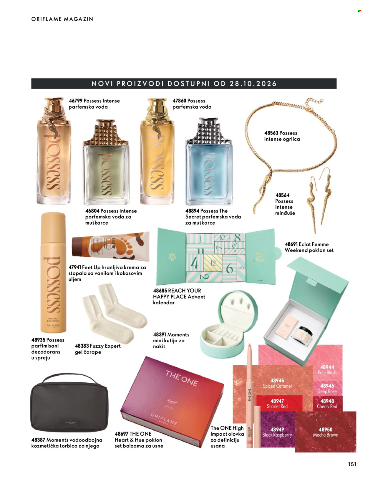 Oriflame katalog  - 07.10.2026 - 17.11.2026. Stranica 151