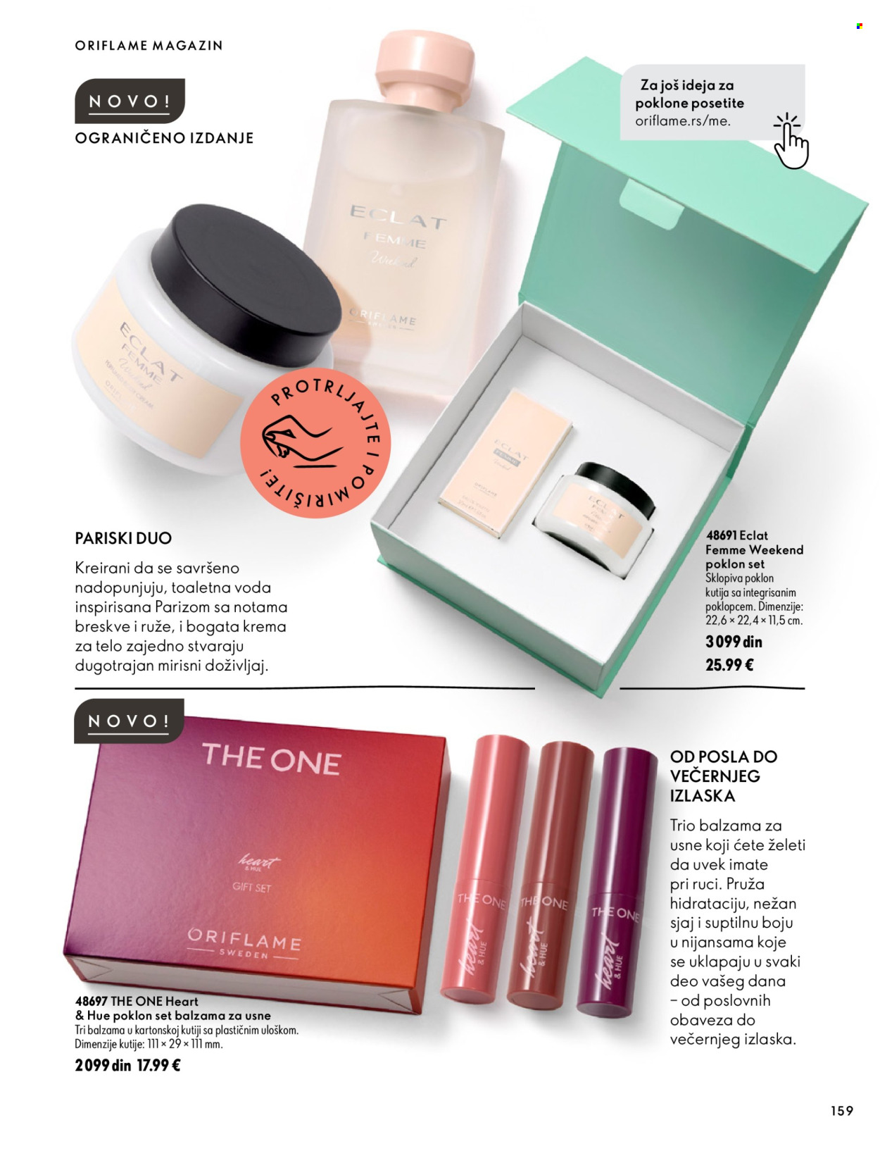 Oriflame katalog  - 07.10.2026 - 17.11.2026. Stranica 159