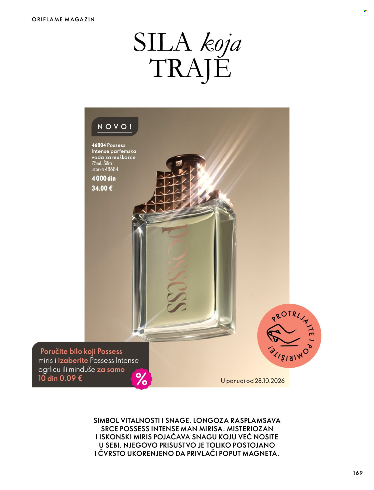 Oriflame katalog  - 07.10.2026 - 17.11.2026. Stranica 169