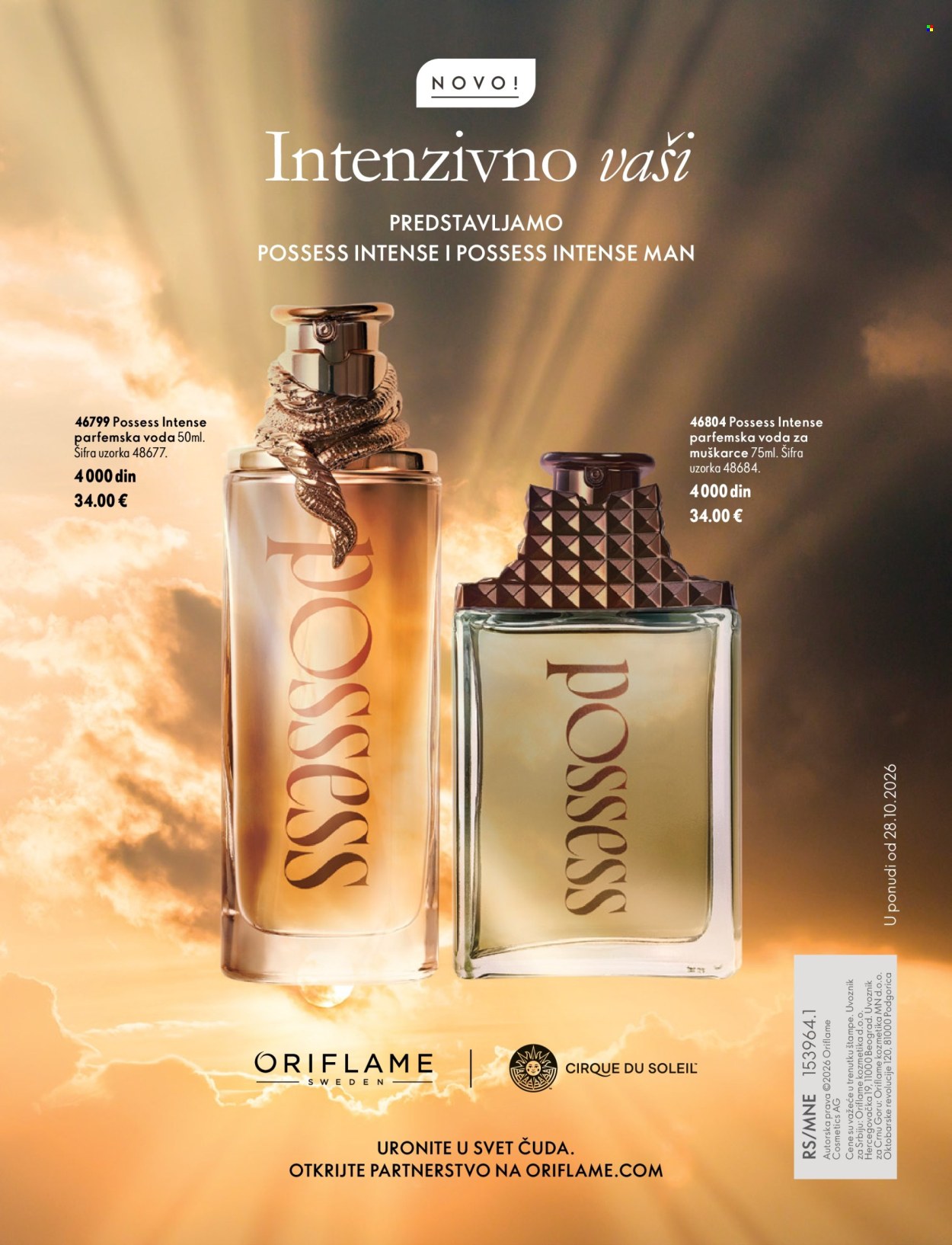 Oriflame katalog  - 07.10.2026 - 17.11.2026. Stranica 172