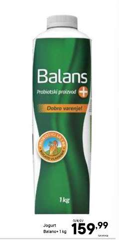Jogurt Balans+ 1 kg