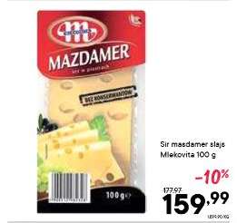 Sir maasdamer slajs Mlekovita 100 g