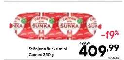 Stišnjena šunka mini Carnex 350 g