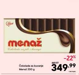 ČOKOLADA ZA KUVANJE