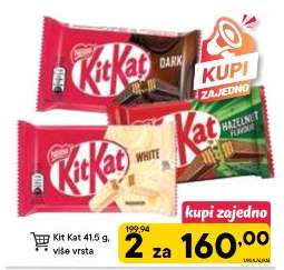 Kit Kat 41,5 g, više vrsta