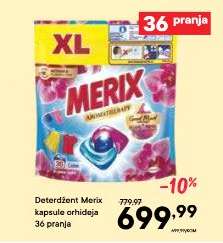 Deterdžent Merix kapsule orhideja 36 pranja