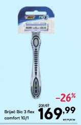 Brijač Bic 3 flex comfort 10/1