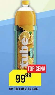 Sok Tube Orange 1.5L Knjaz