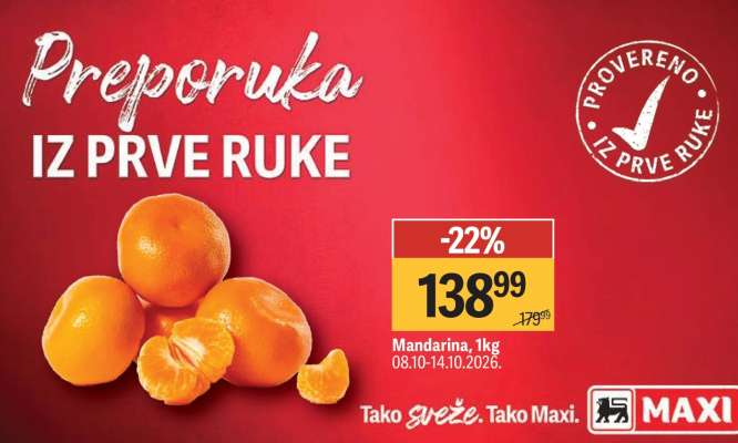 Mandarina 1kg