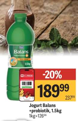 Jogurt Balans probiotik 1.5kg